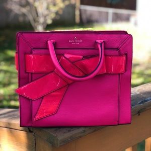 EUC Kate Spade Hot Pink Valley Mika Bag